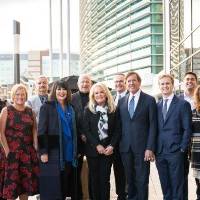 Donors outside of the DCIH building